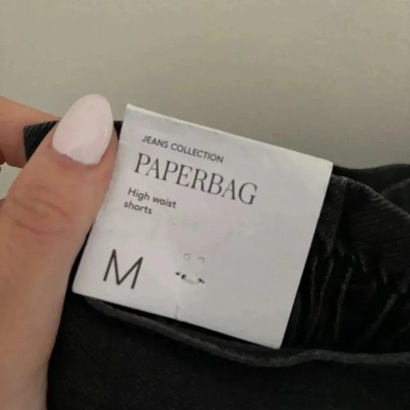 Mango Paperbag Shorts with Belt NWT - Picture 7 of 10